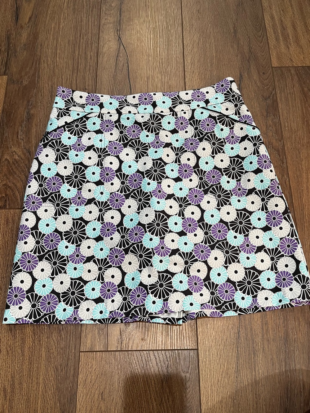 PETER MILLAR Golf Tennis Skort Womens Moisture Wicking Skirt Shorts Floral Sz. 4